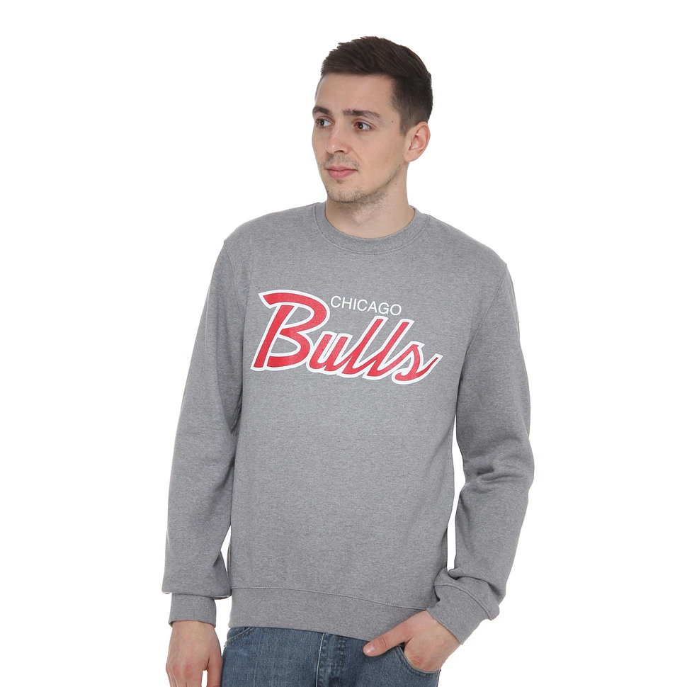 Mitchell & Ness - Chicago Bulls NBA Script Crewneck Sweater