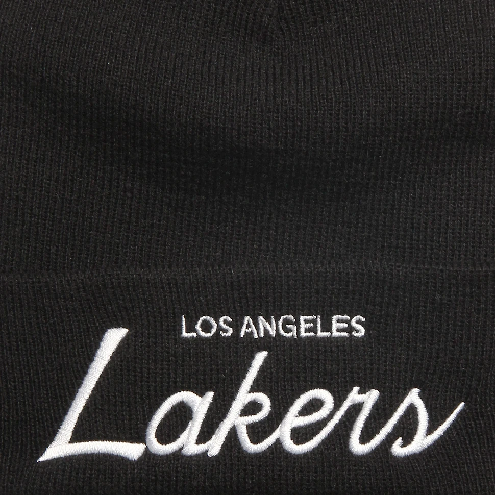 Mitchell & Ness - LA Lakers NBA Cuffed Knit Beanie