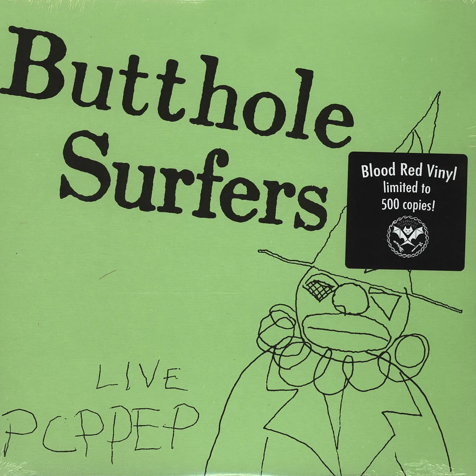Butthole Surfers - Live PCPPEP Red Vinyl Edition