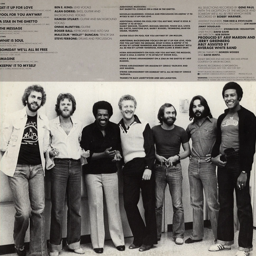 Average White Band & Ben E. King - Benny And Us