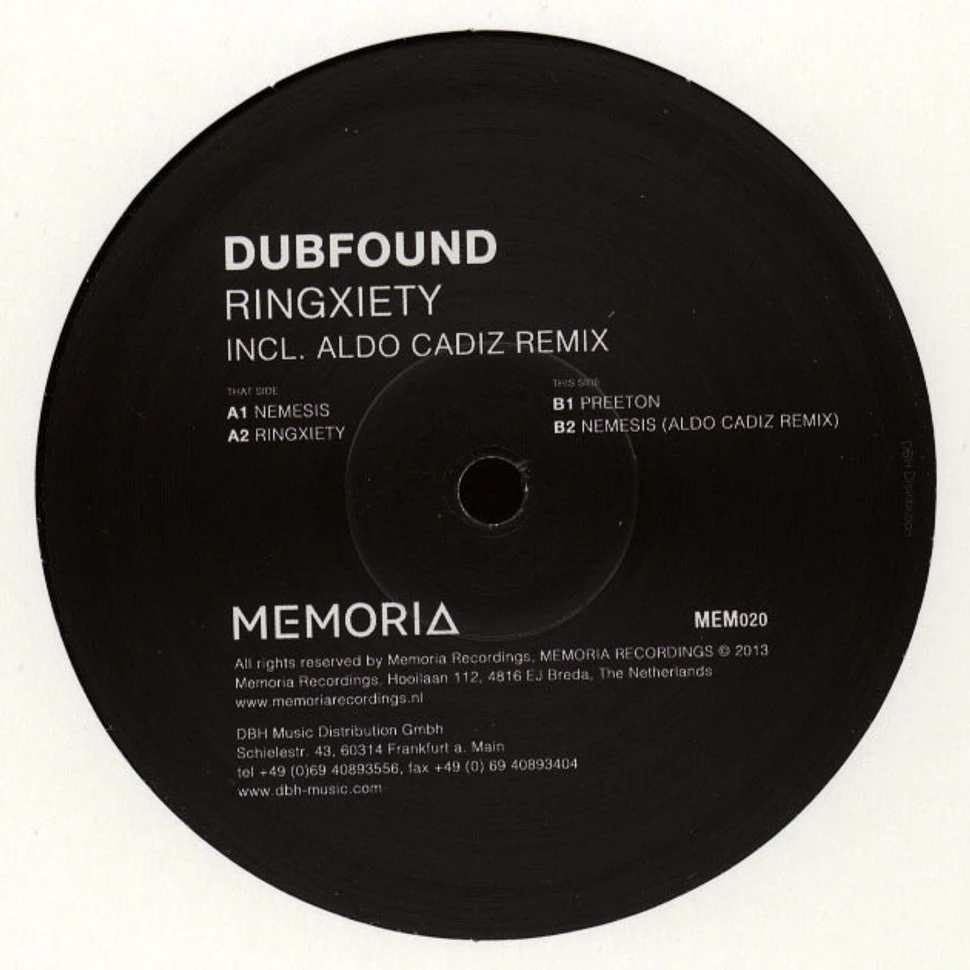 Dubfound - Ringxiety EP