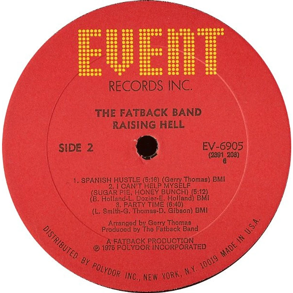 The Fatback Band - Raising Hell