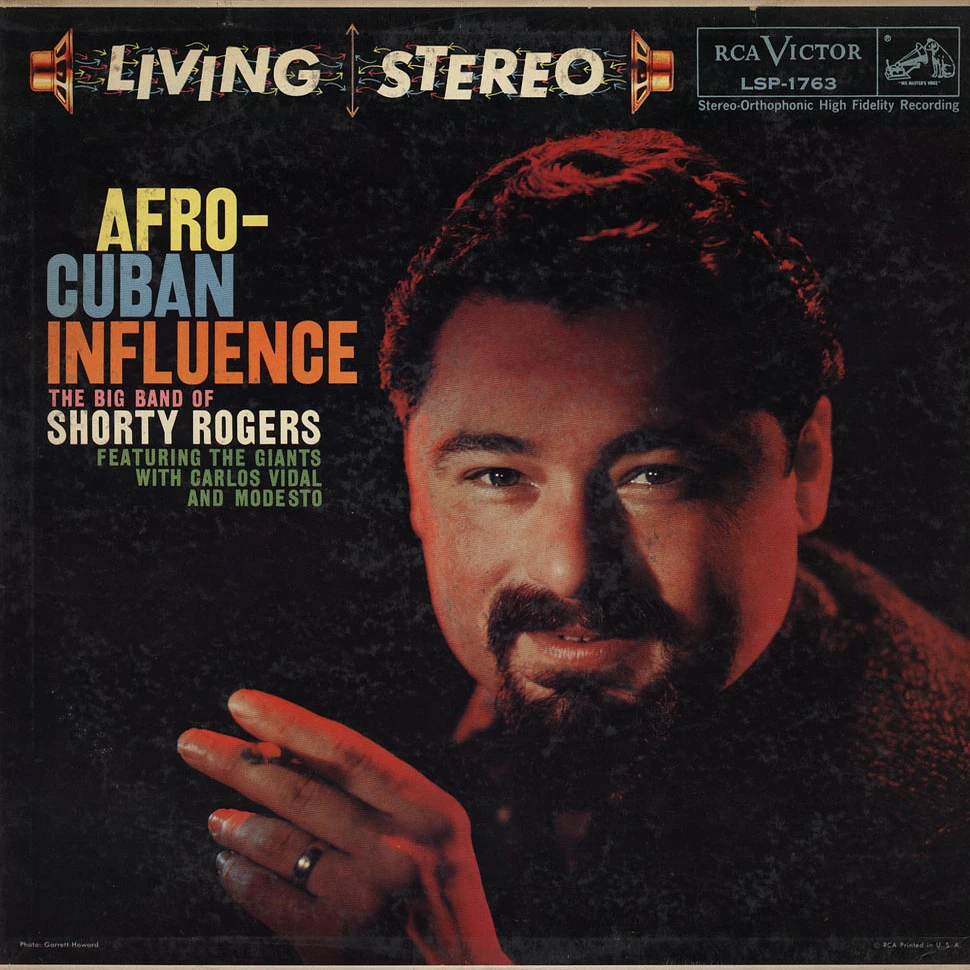 Shorty Rogers Big Band Featuring The Giants With Carlos Vidal And Modesto Duran - Afro-Cuban Influence