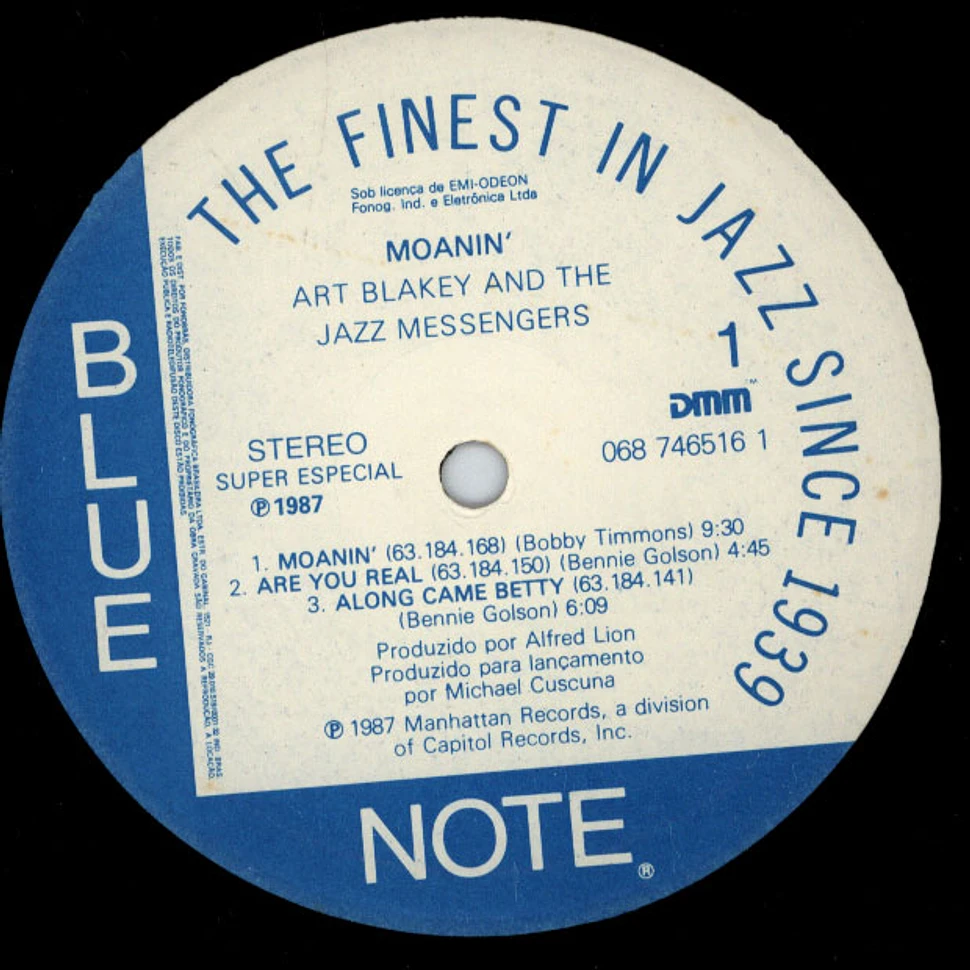 Art Blakey And The Jazz Messengers - Moanin'