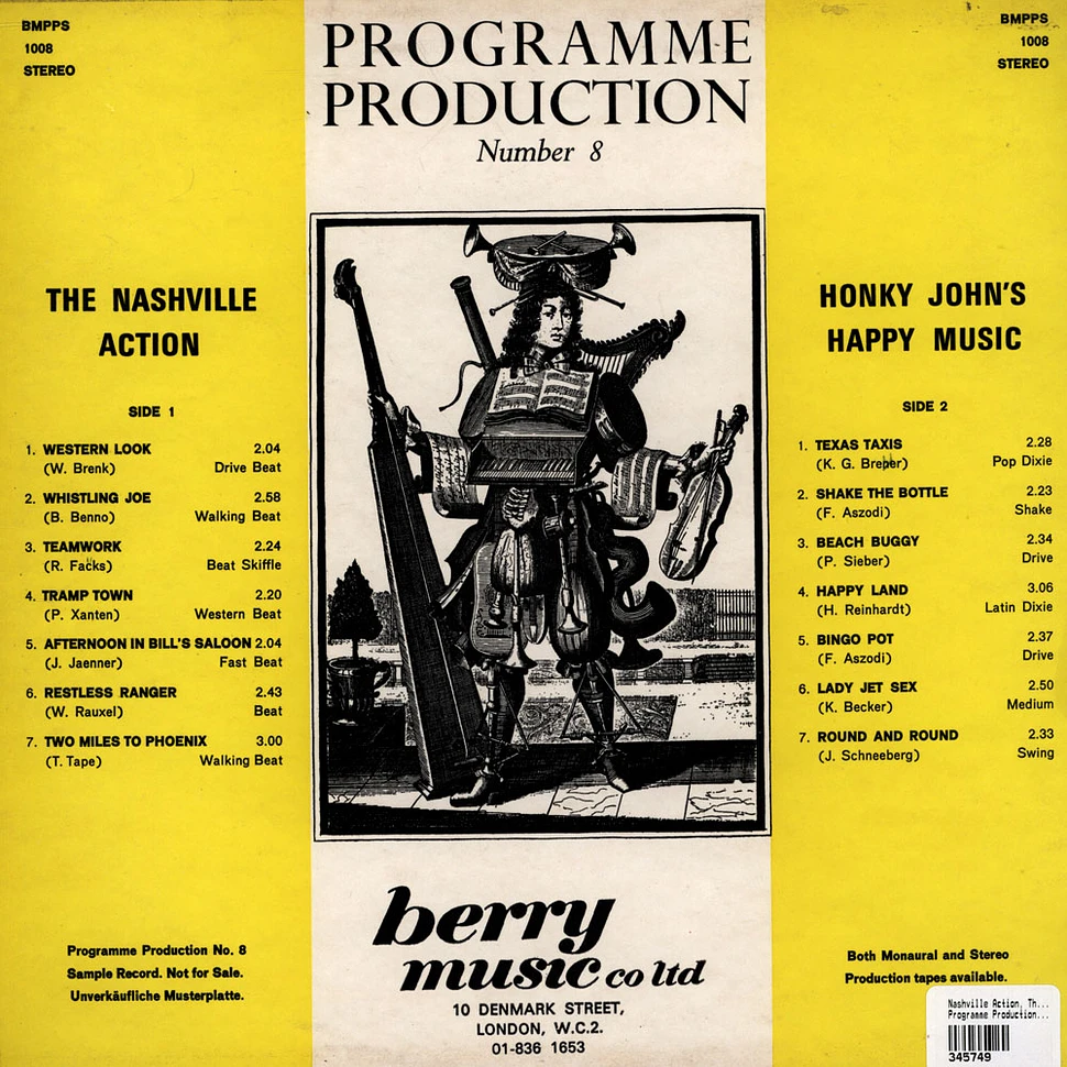 The Nashville Action / Honky John's Happy Music - Programme Production Number 8
