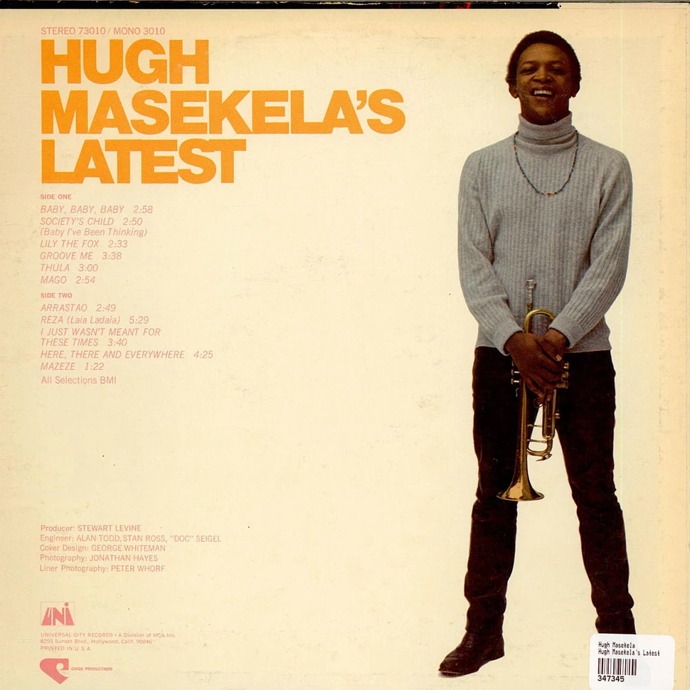 Hugh Masekela - Hugh Masekela's Latest