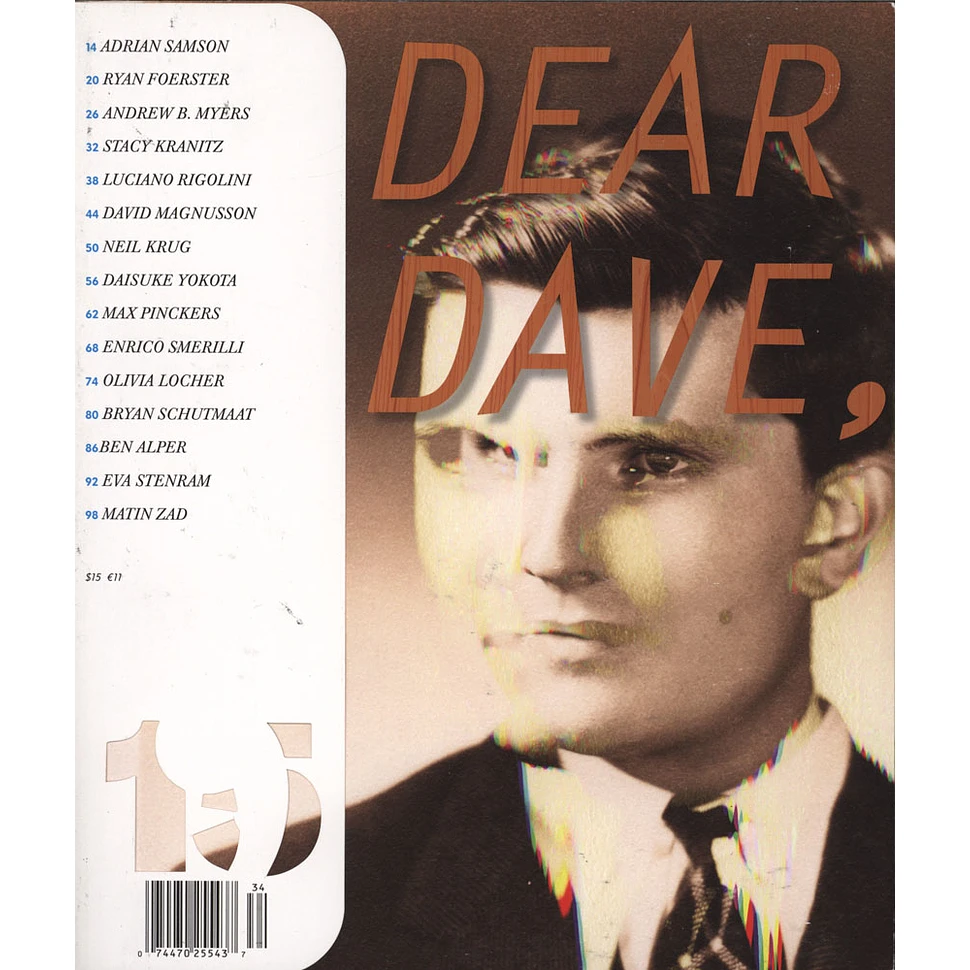 Dear Dave - 2014 - Issue 15