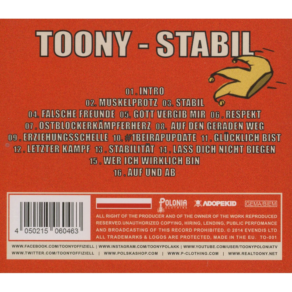Toony - Stabil