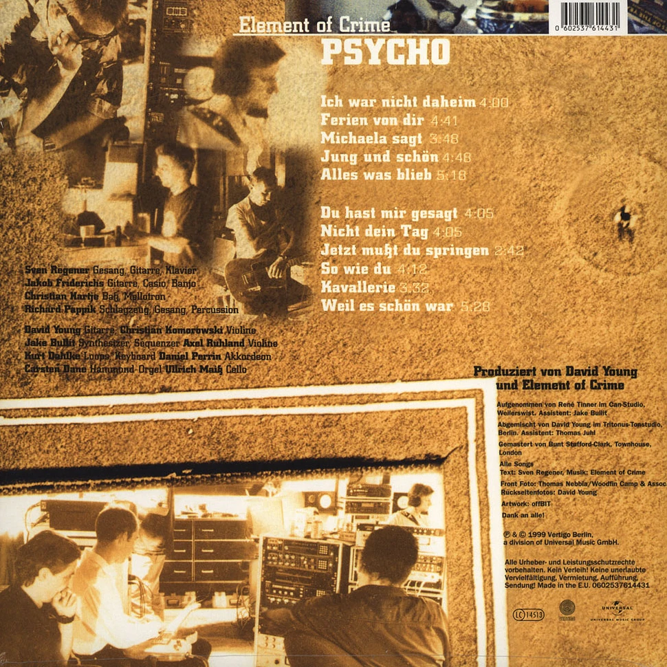 Element Of Crime - Psycho