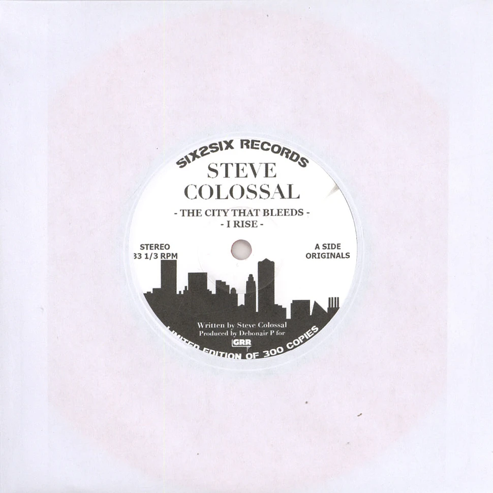 Steve Colossal - The City That Bleeds