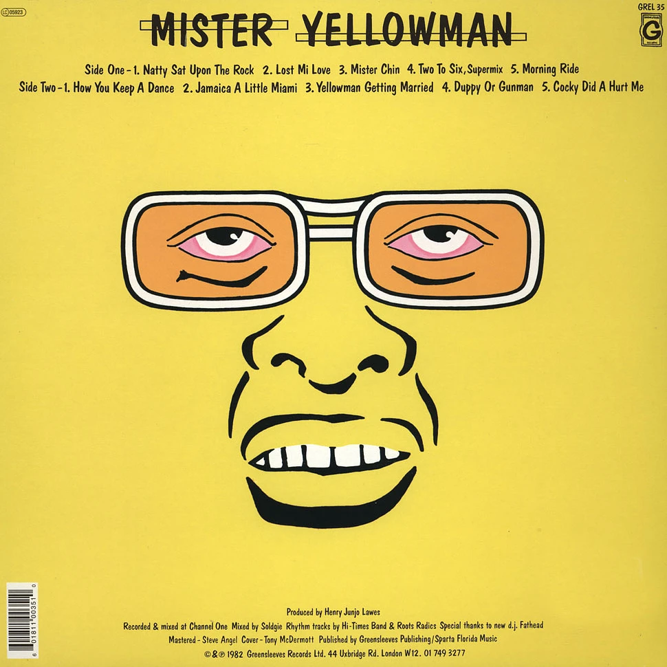 Yellowman - Mister Yellowman