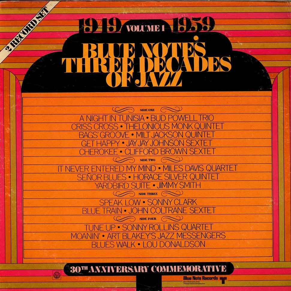 V.A. - Blue Note's Three Decades Of Jazz - Volume 1 - 1949 - 1959