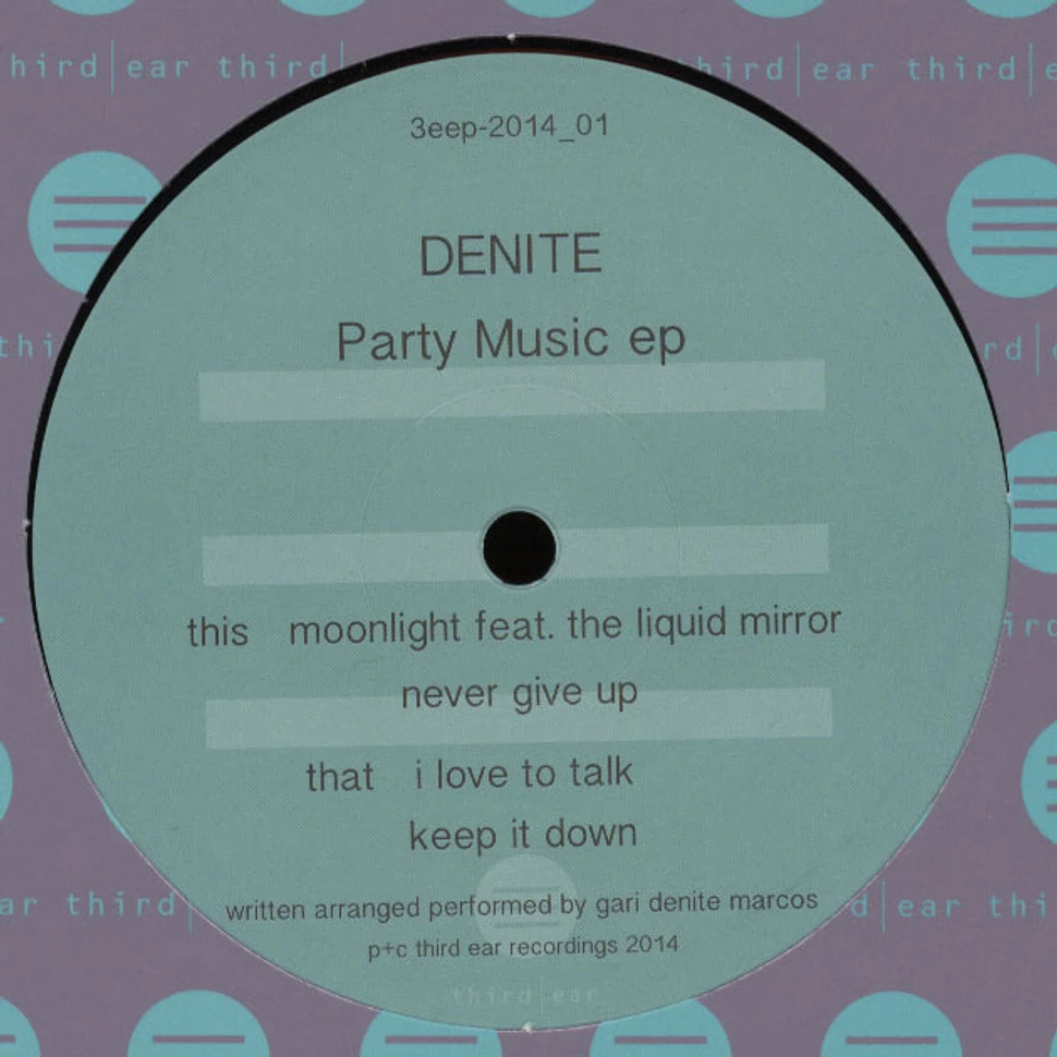 Denite - Party Music EP