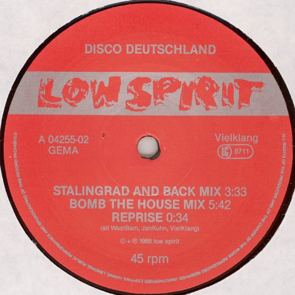 WestBam - Disco Deutschland / Monkey Say Monkey Do