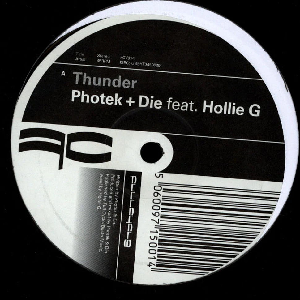 Photek + DJ Die / Krust + DJ Die - Thunder / Collision Course