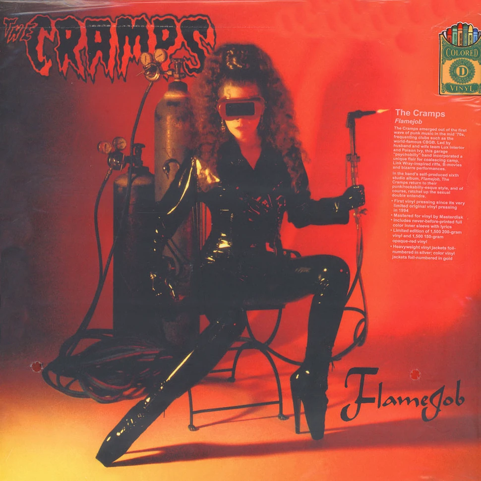 The Cramps - Flamejob Red Vinyl Edition