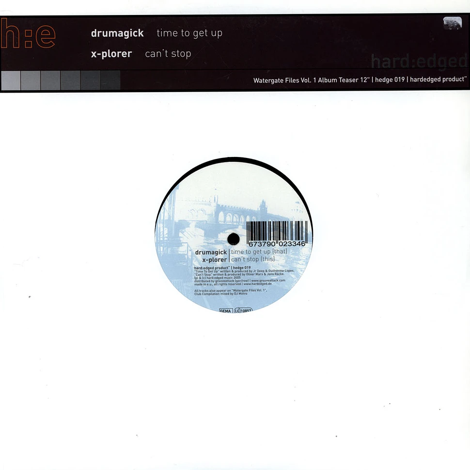 Drumagick / X-Plorer - Watergate Files Vol. 1 Album Teaser