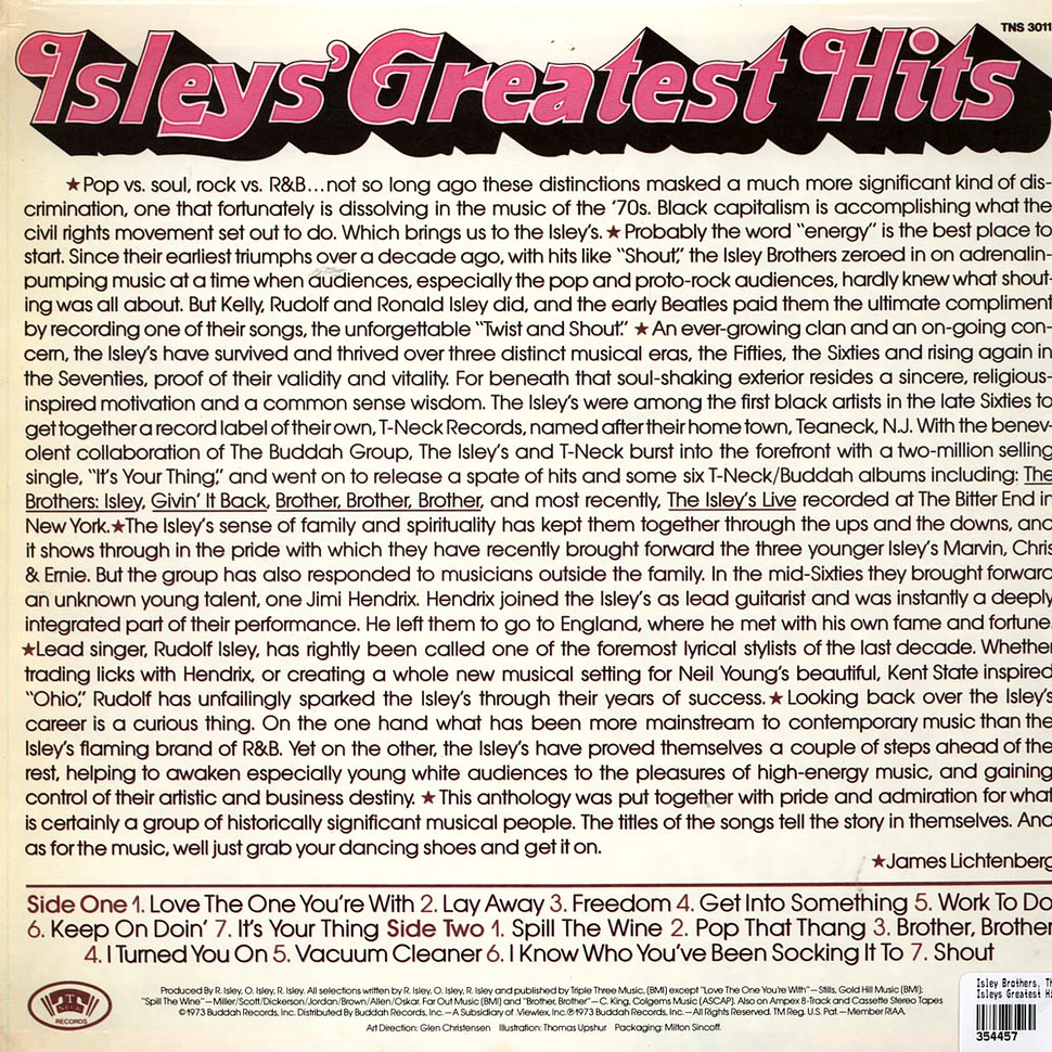 The Isley Brothers - Isleys' Greatest Hits
