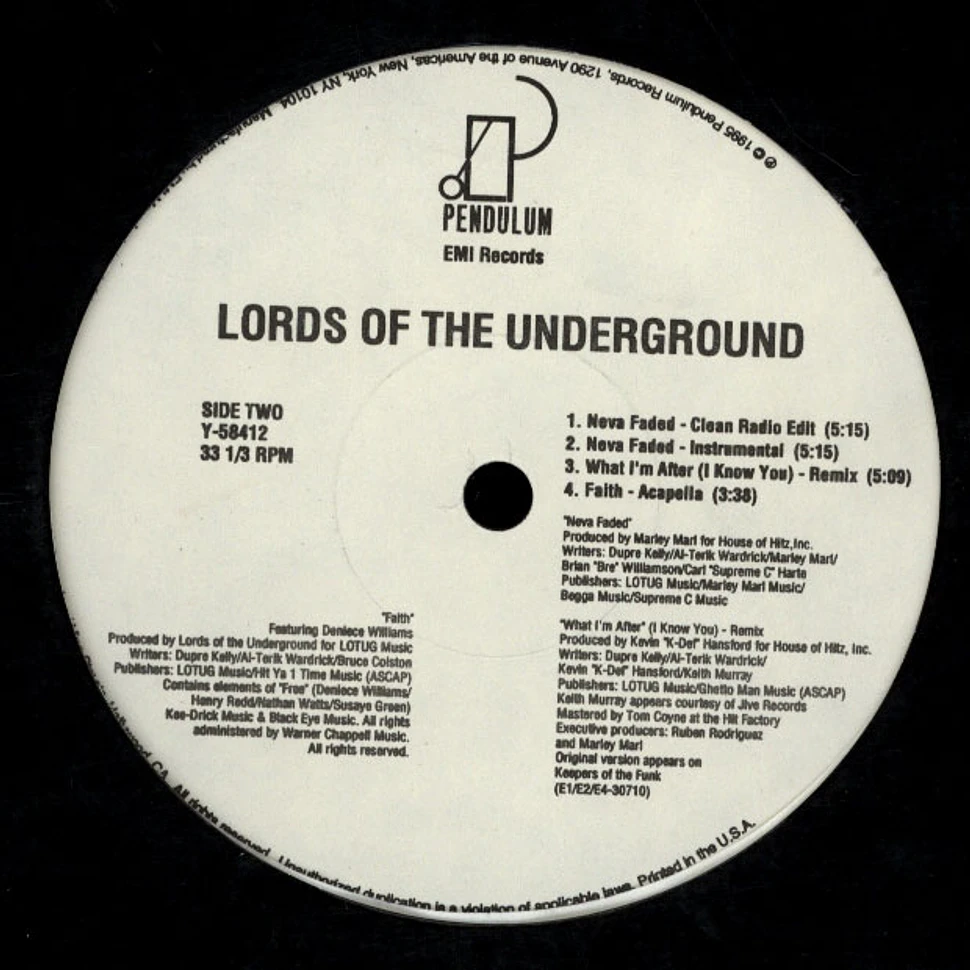Lords Of The Underground - Faith