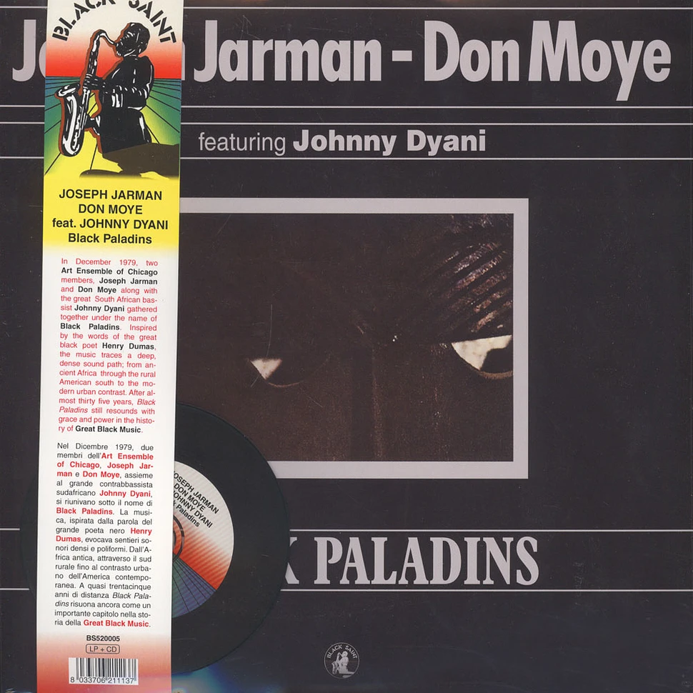 Joseph Jarman, Don Moye & Johnny Dyani - Black Paladins