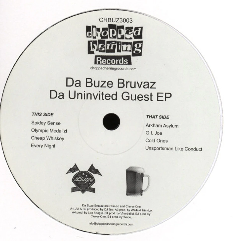 Da Buze Bruvaz - Da Uninvited Guest EP