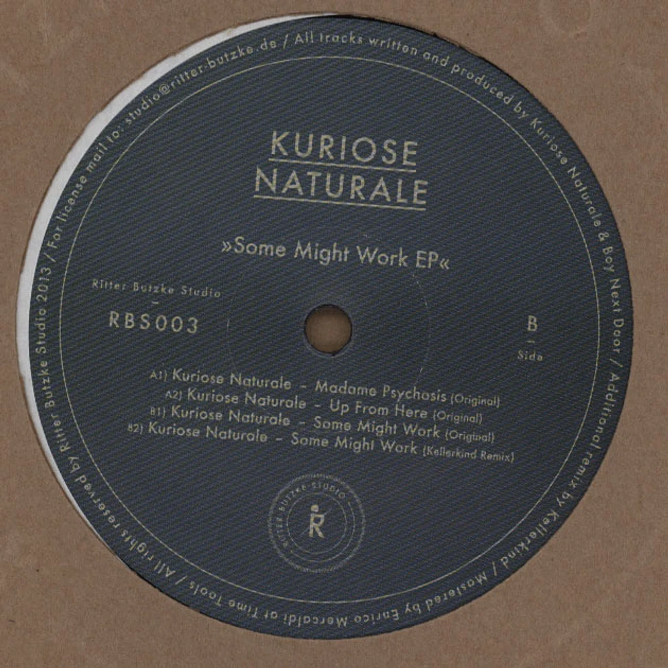 Kuriose Naturale - Some Might Work EP