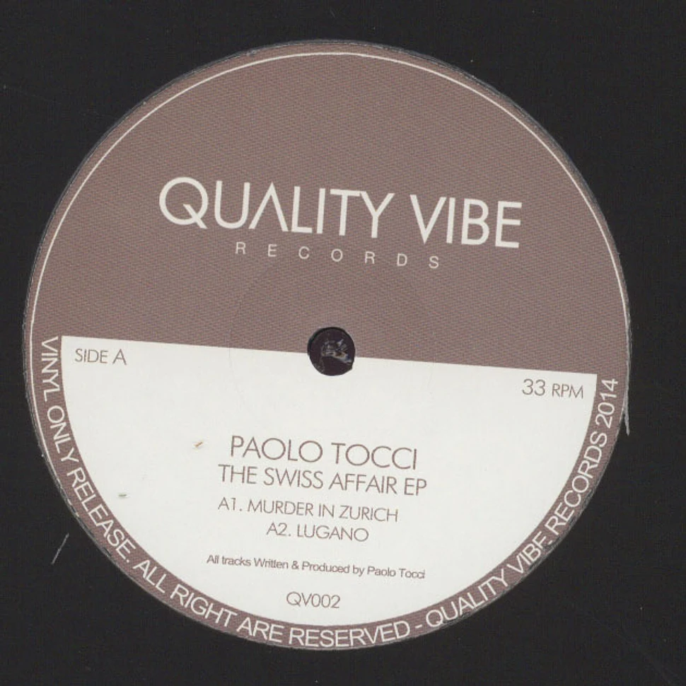 Paolo Tocci - The Swiss Affair EP