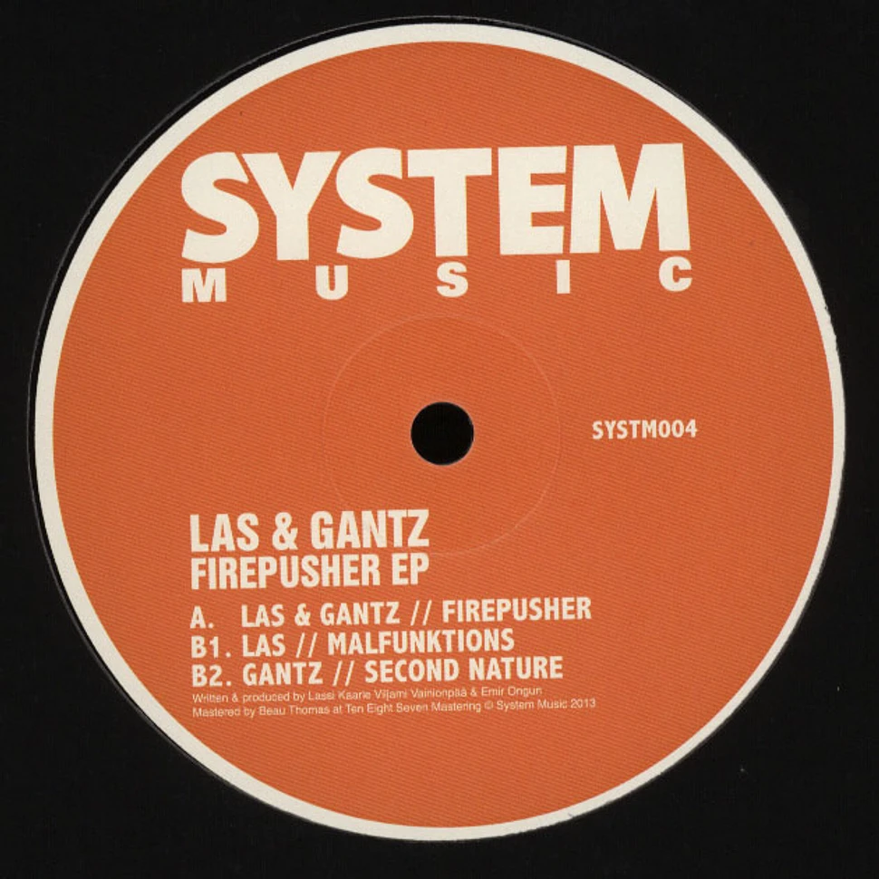 LAS & Gantz - Firepusher EP