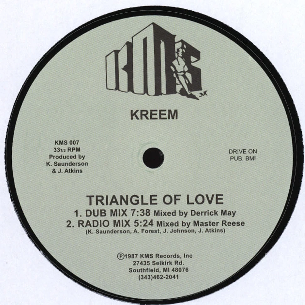 Kreem (Juan Atkins & Kevin Saunderson) - Triangle Of Love