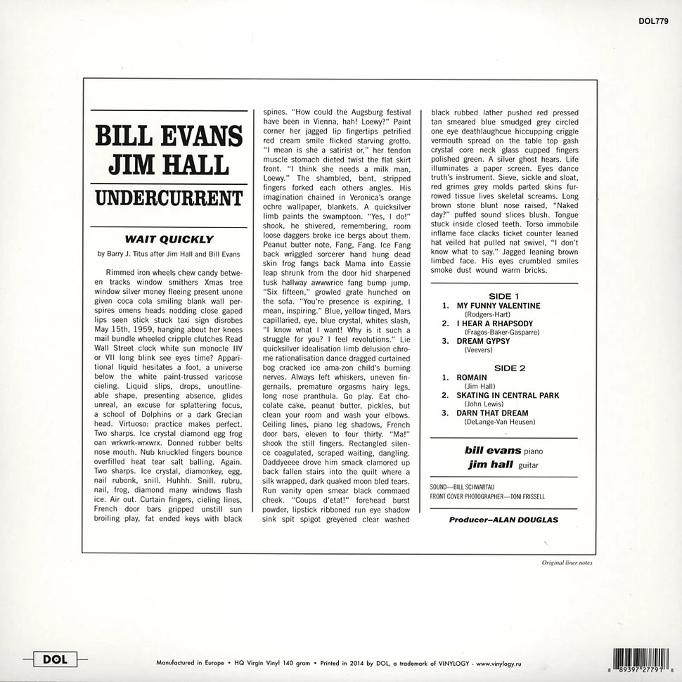 Bill Evans & Jim Hall - Undercurrent