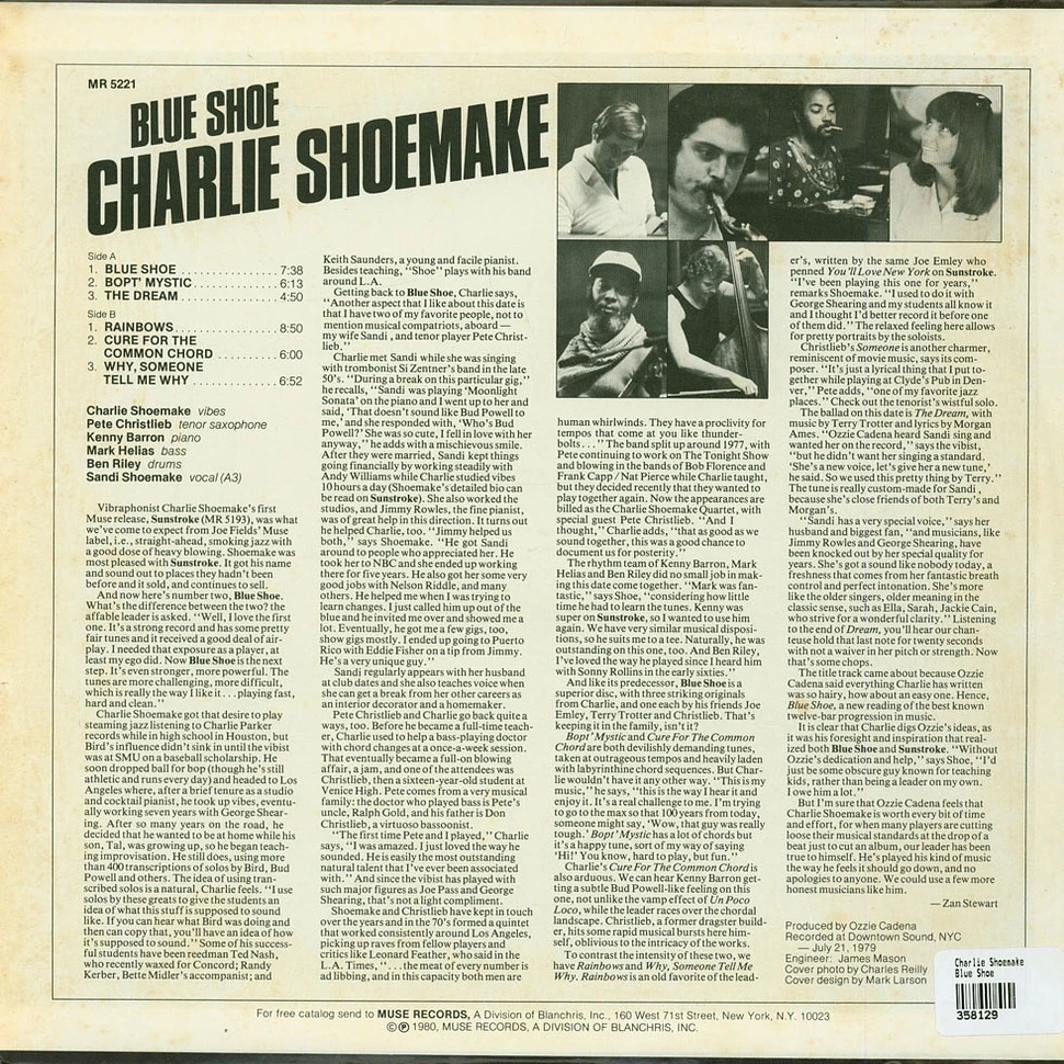 Charlie Shoemake - Blue Shoe