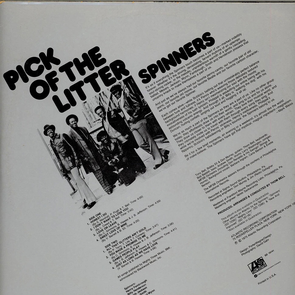 Spinners - Pick Of The Litter