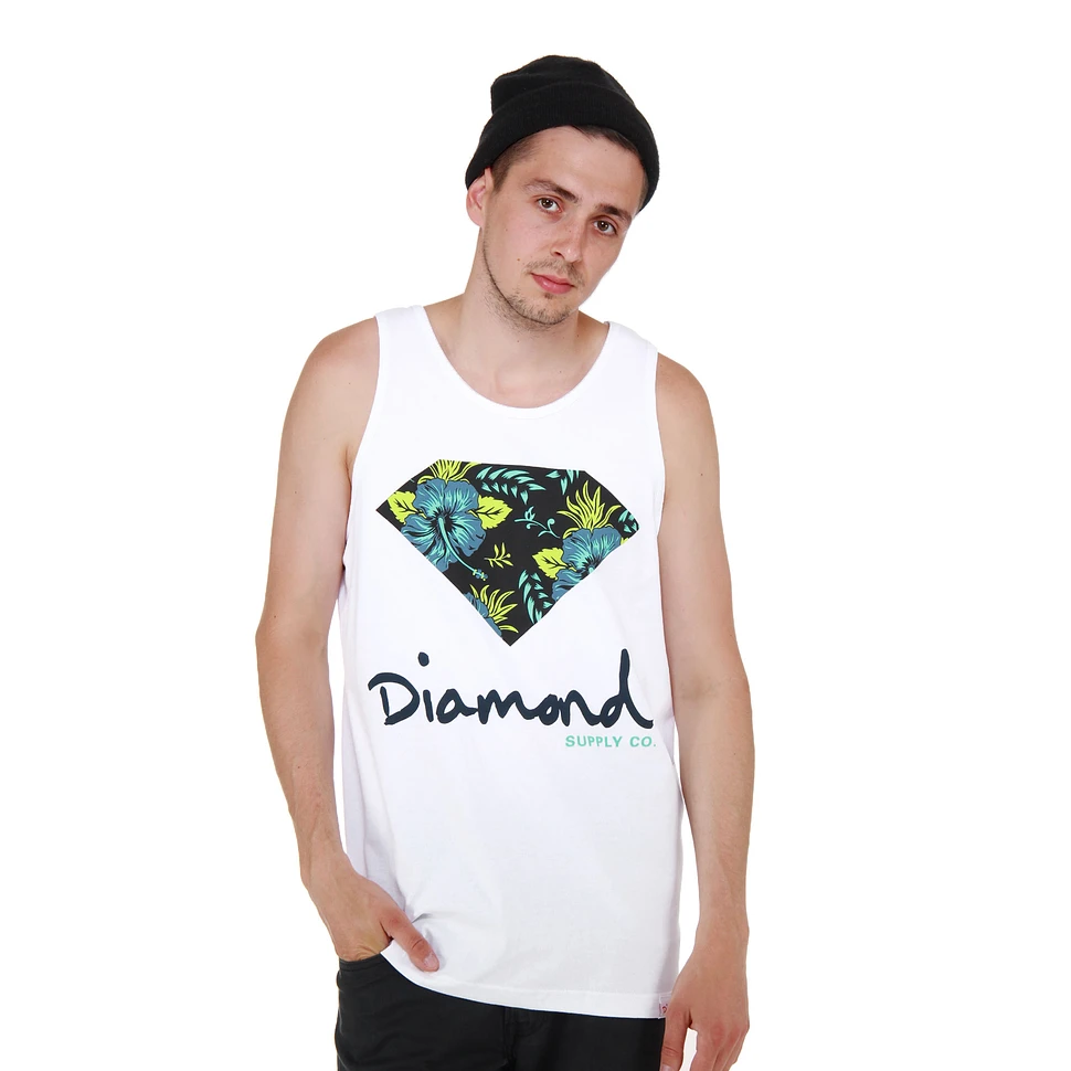 Diamond Supply Co. - Diamond Floral Tank Top