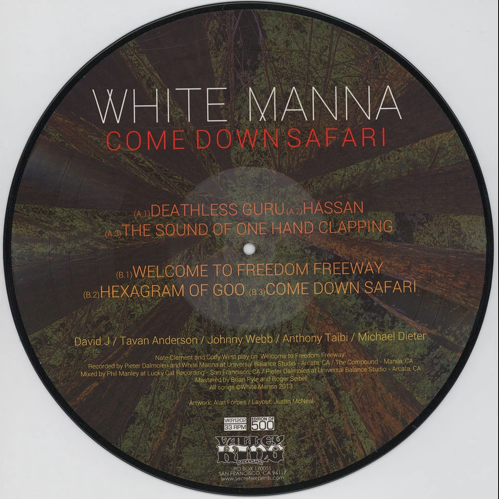 White Manna - Come Down Safari