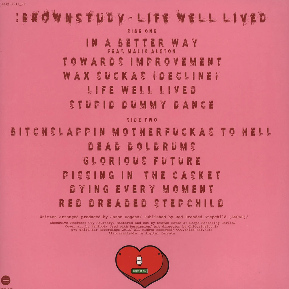 Brownstudy - Life Well Lived