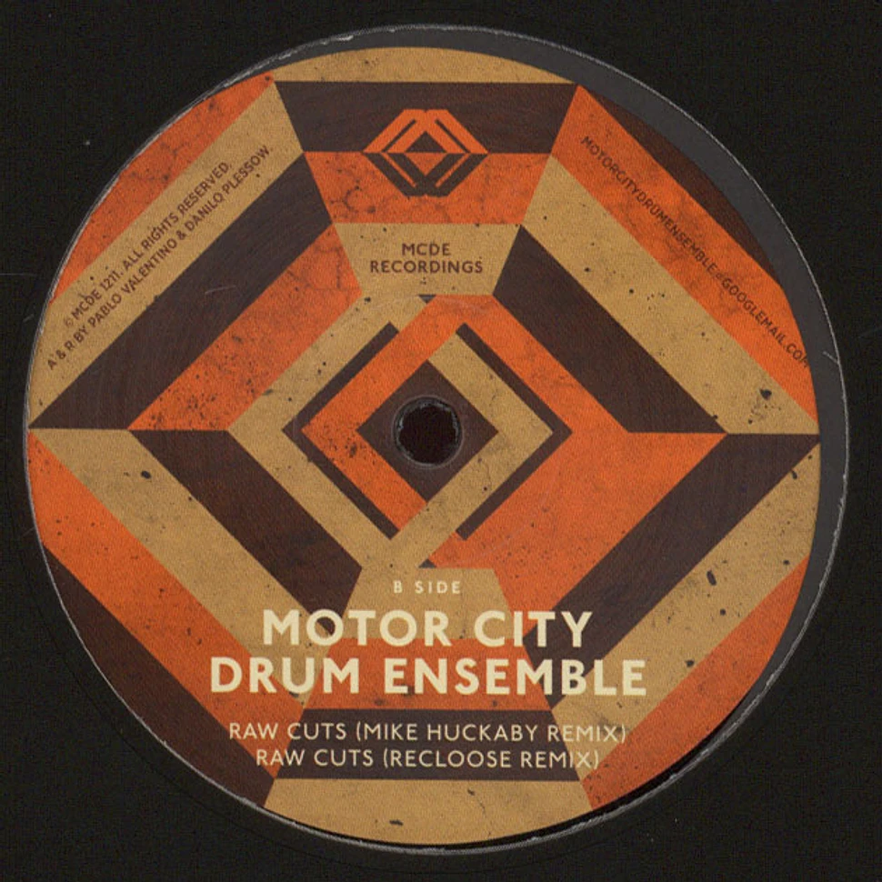 Motor City Drum Ensemble - Raw Cuts Remixes