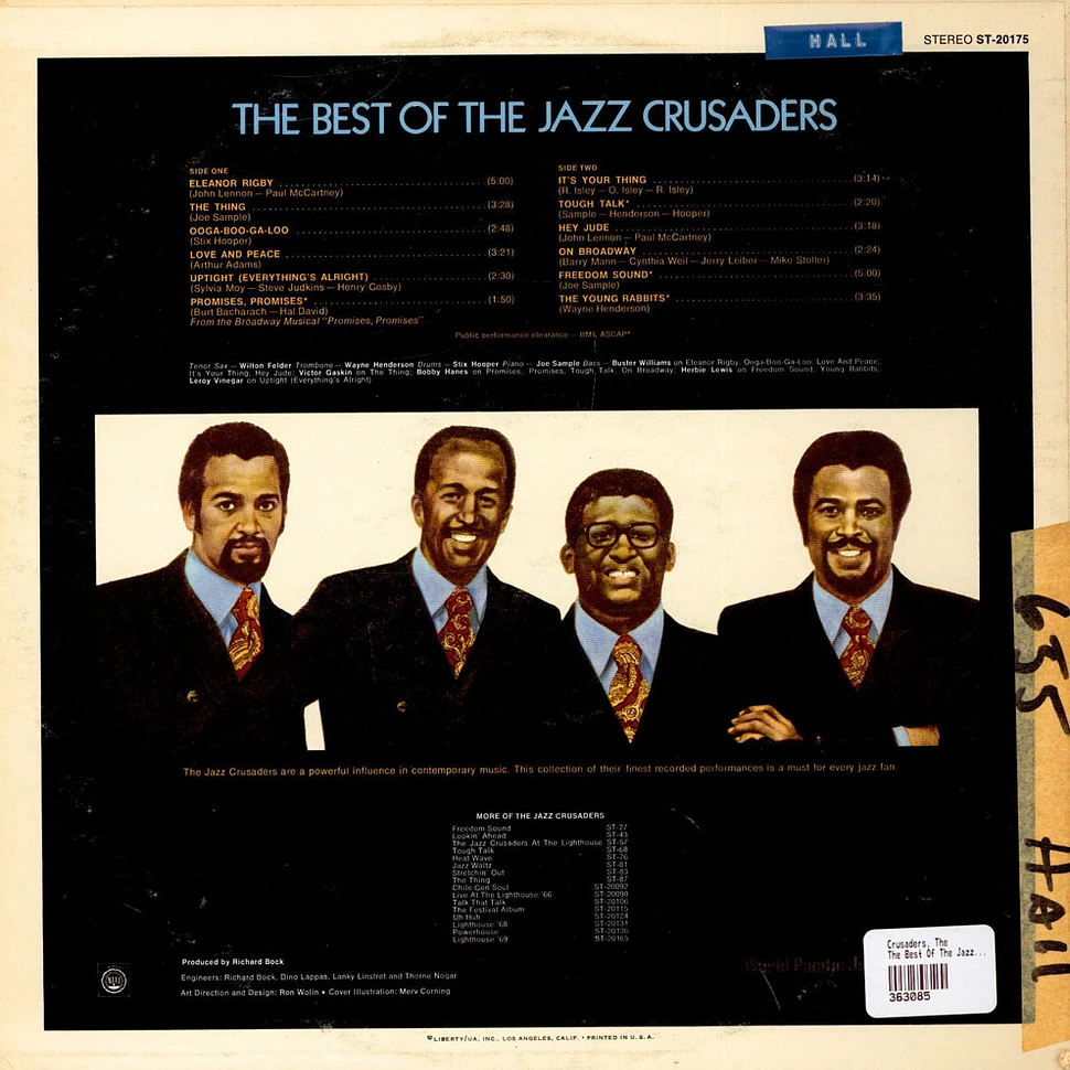 The Crusaders - The Best Of The Jazz Crusaders