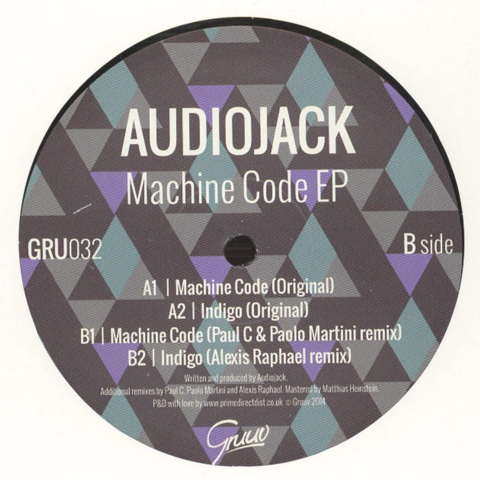 Audiojack - Machine Code EP