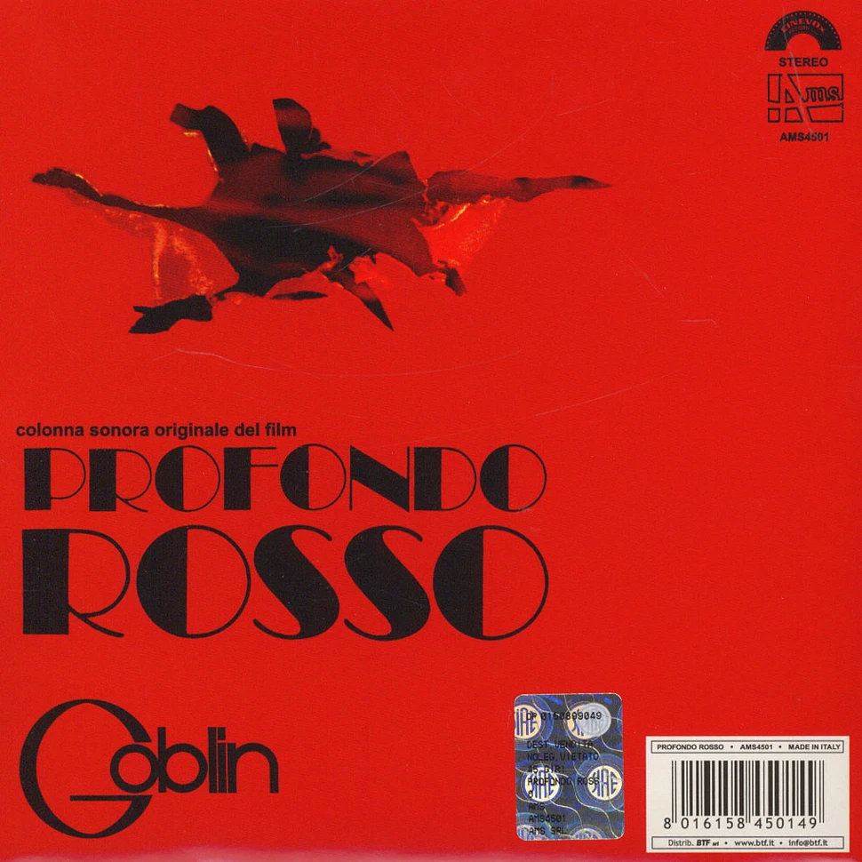Goblin - Profondo Rosso / Death Dies
