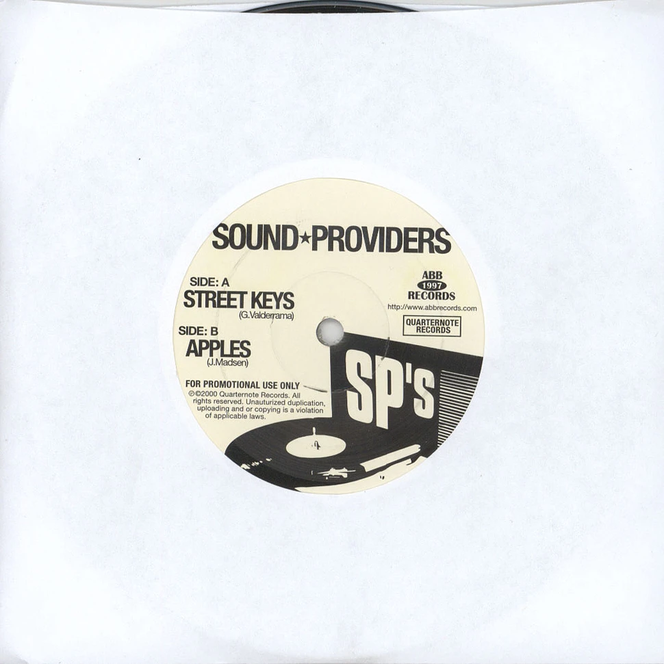 Sound Providers - Street Keys / Apples