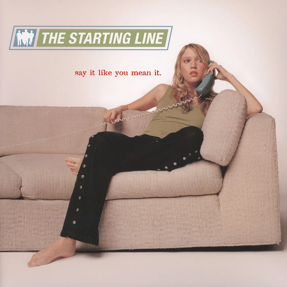 The Starting Line - Say It Like You Mean It Blue Vinyl Edition