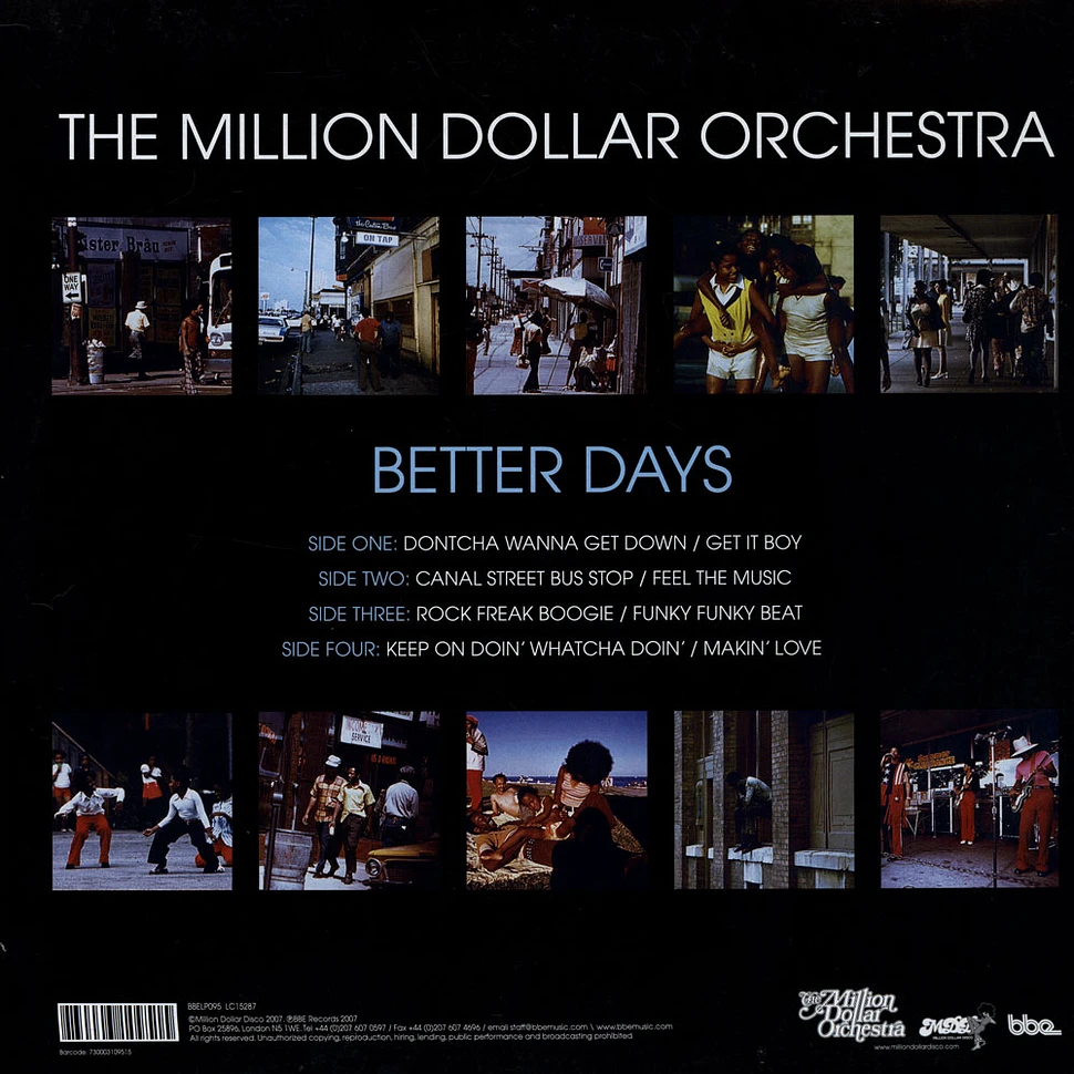Al Kent Presents Million Dollar Orchestra - Better Days