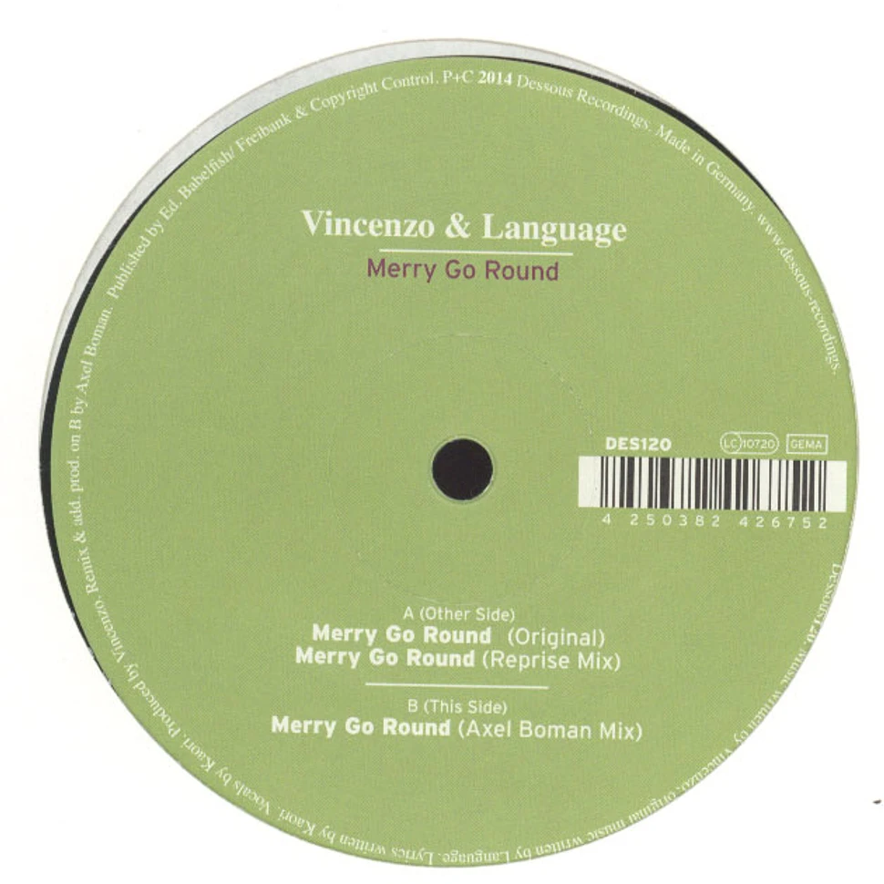 Vincenzo & Langauge - Merry Go Round Axel Boman Remix