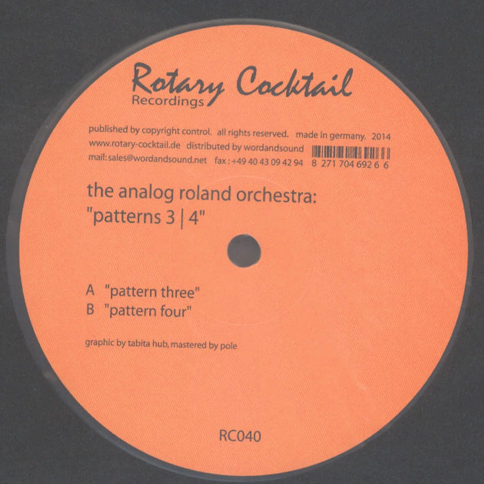 The Analog Roland Orchestra - Patterns 3 / 4