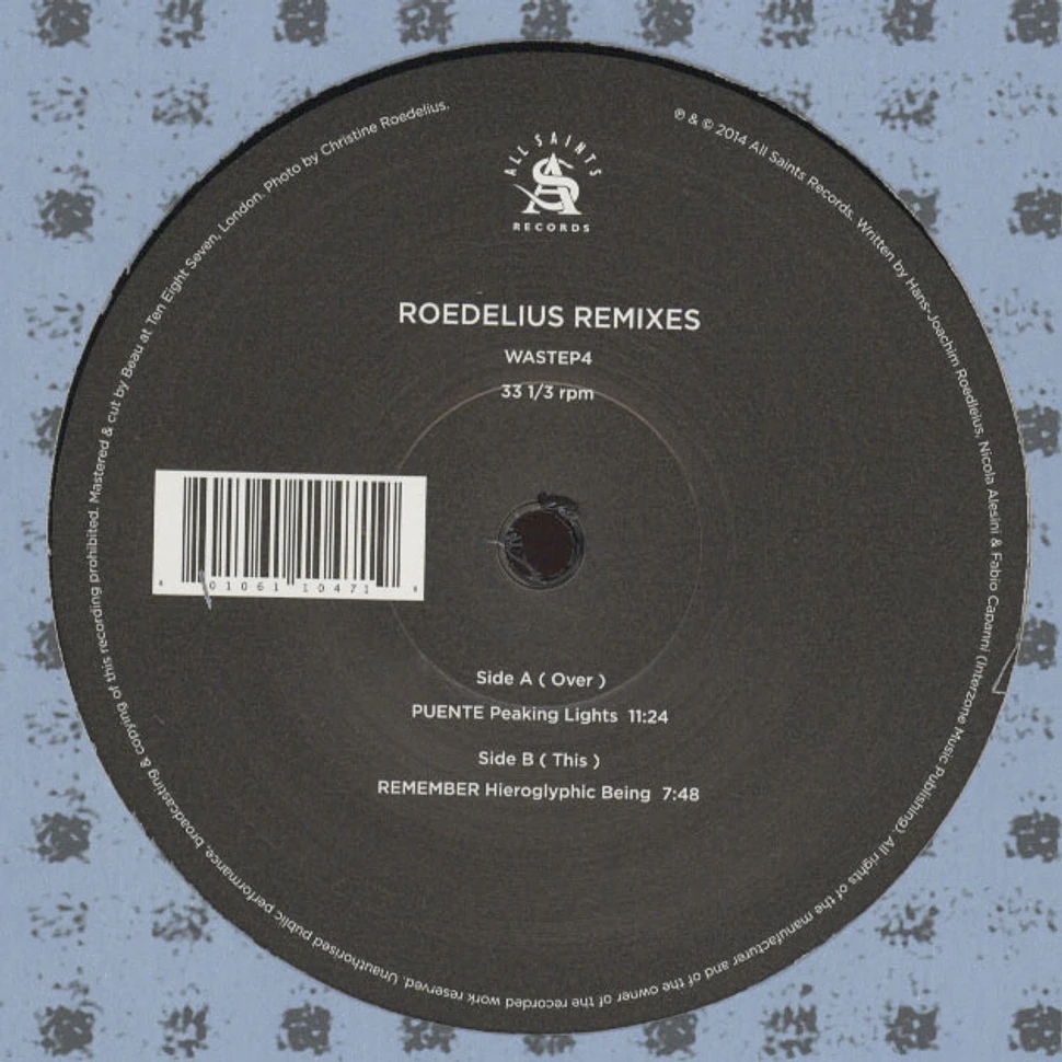 Roedelius - Remixes