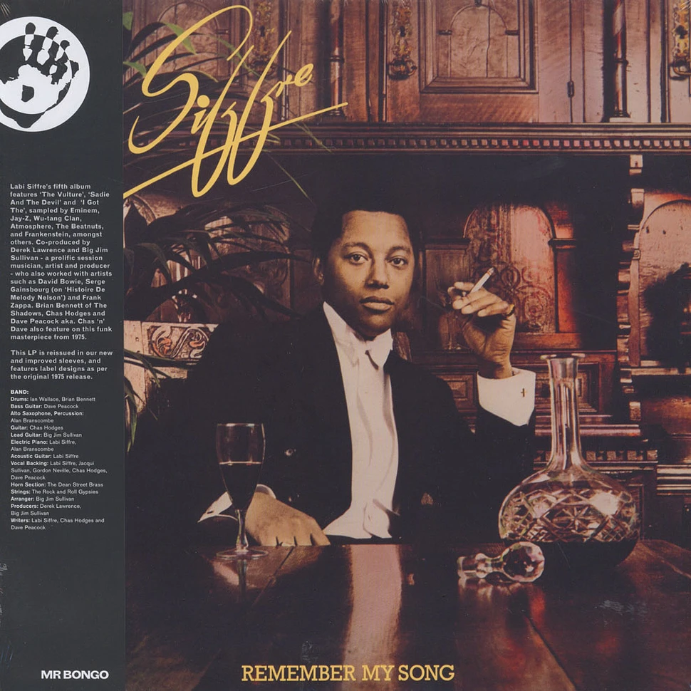 Labi Siffre - Remember My Song - Vinyl LP - 1975 - UK - Reissue | HHV
