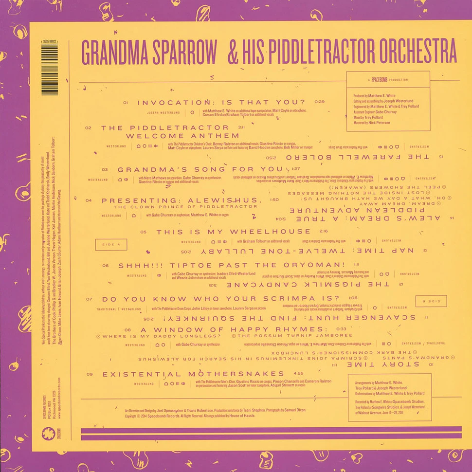 Grandma Sparrow & His Piddletractor Orchestra - Grandma Sparrow & His Piddletractor Orchestra