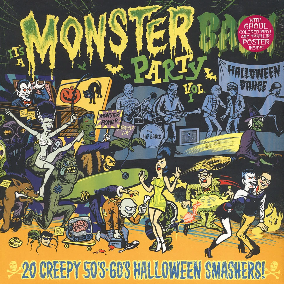 V.A. - It's A Monster Bash Party - 20 Creepy 50's-60's Halloween Smashers!