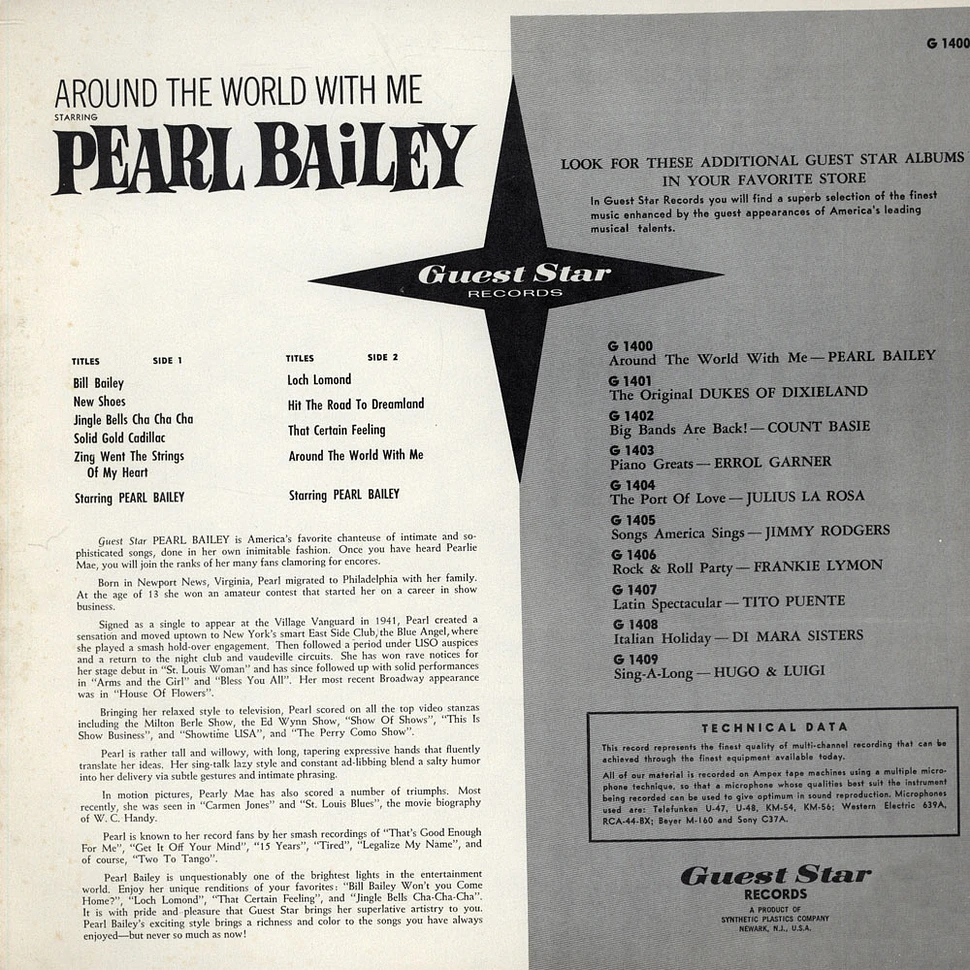 Pearl Bailey - Around The World With Me