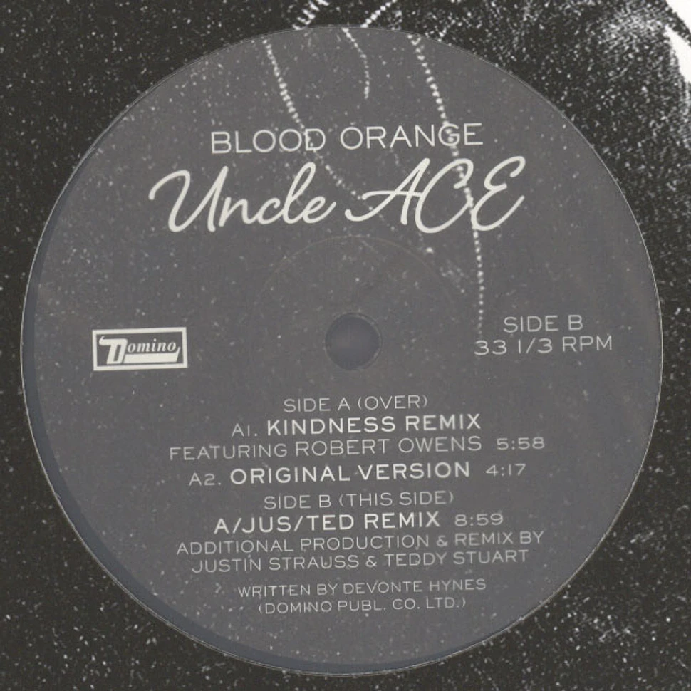 Blood Orange (Dev Hynes aka Lightspeed Champion of Test Icicles) - Uncle Ace Remixes